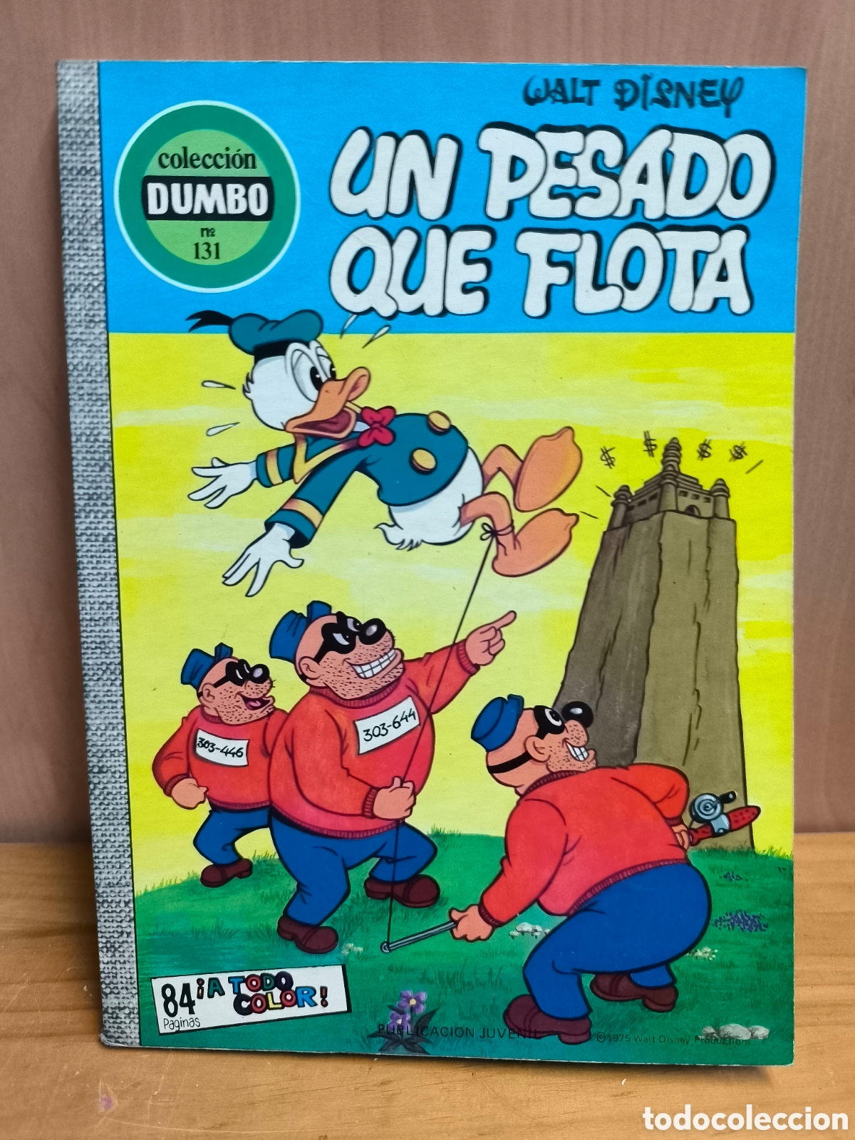 Tebeos: Colecci&oacute;n Dumbo 131 un pesado que flota 1975