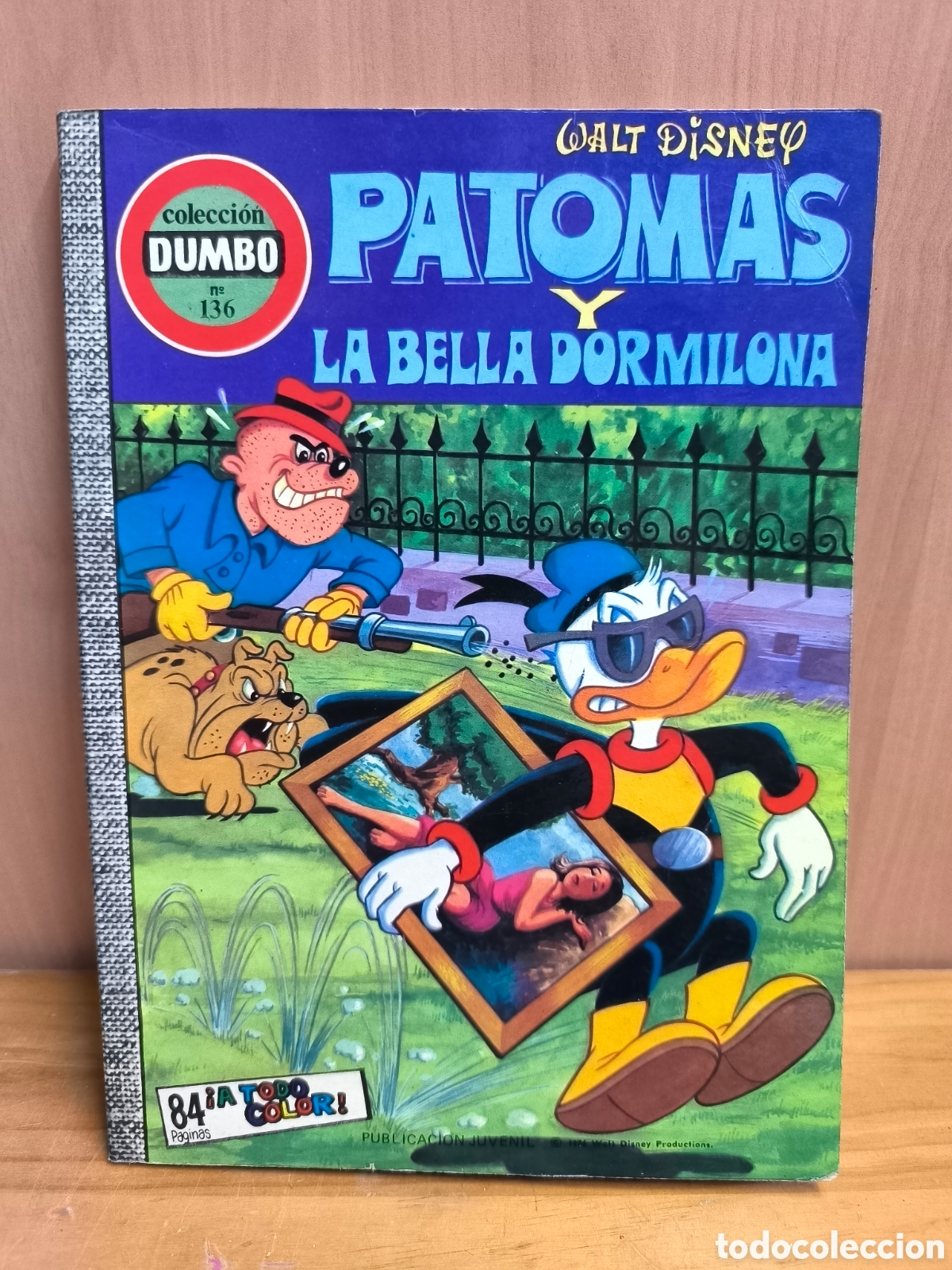 Tebeos: Colecci&oacute;n Dumbo 136 patom&aacute;s y la bella dormilona 1976