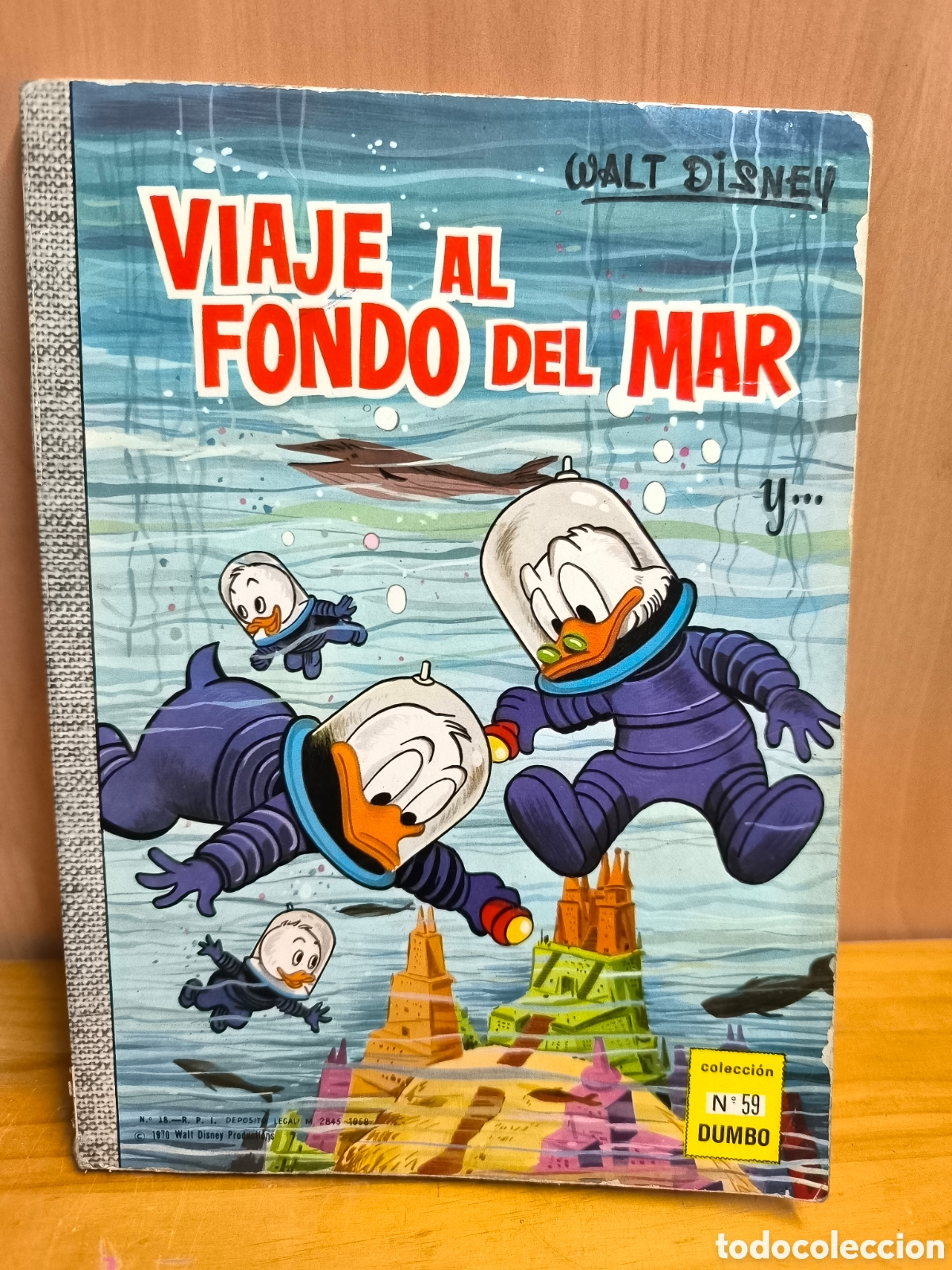 Livros de Banda Desenhada: Colecci&oacute;n Dumbo n59 viaje al fondo del mar 1970