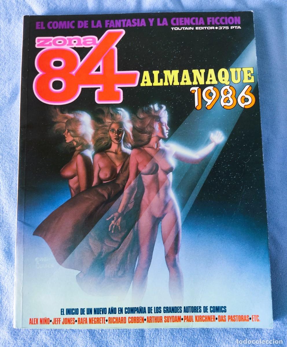 Tebeos: ZONA 84 ALMANAQUE 1986 TOUTAIN EDITOR EN MUY BUEN ESTADO