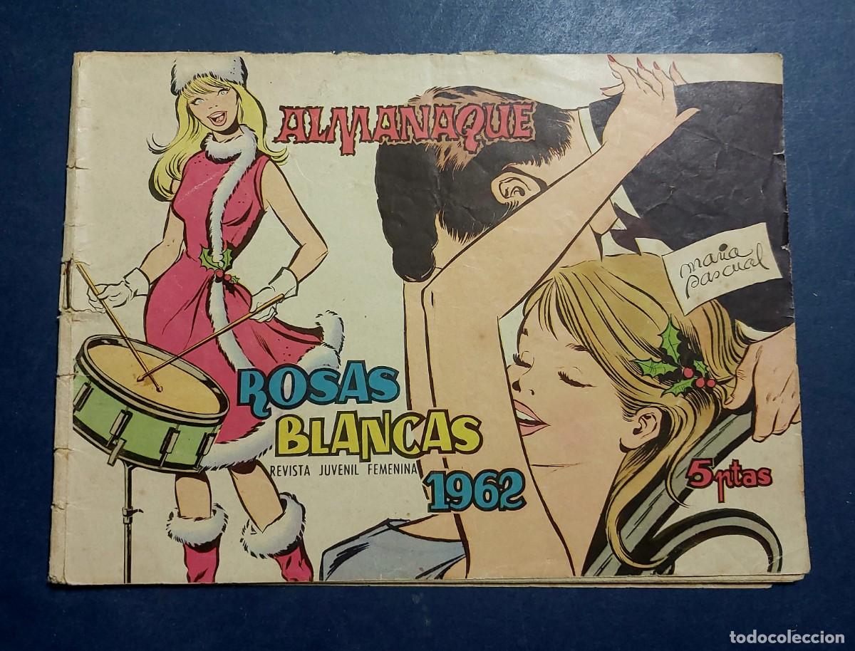Tebeos: Almanaque Rosas Blancas 1962 Ref C-30 - Foto 1