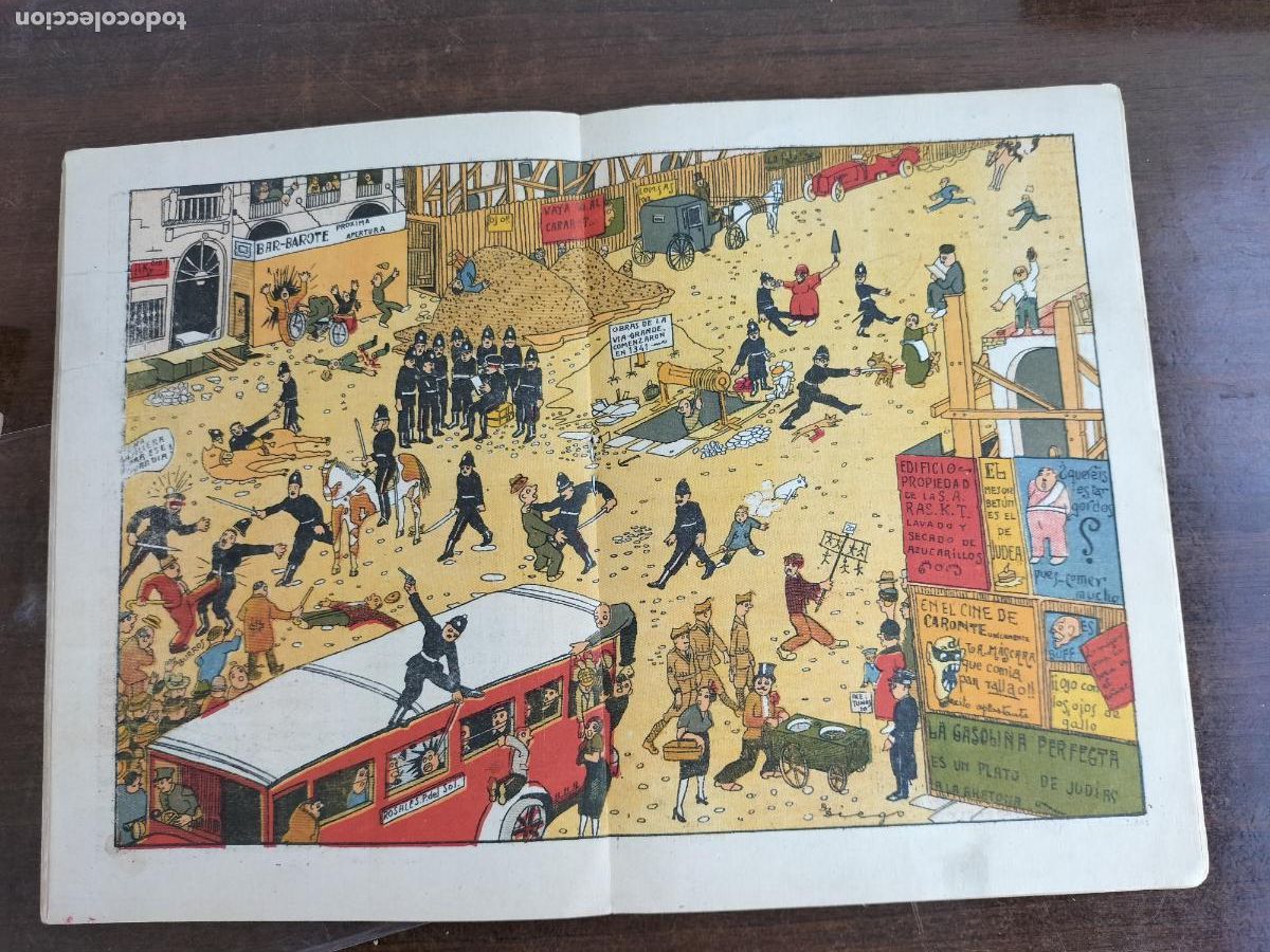 Tebeos: LA RISA NUMERO 6 ALMANQUE 1922 - Foto 4