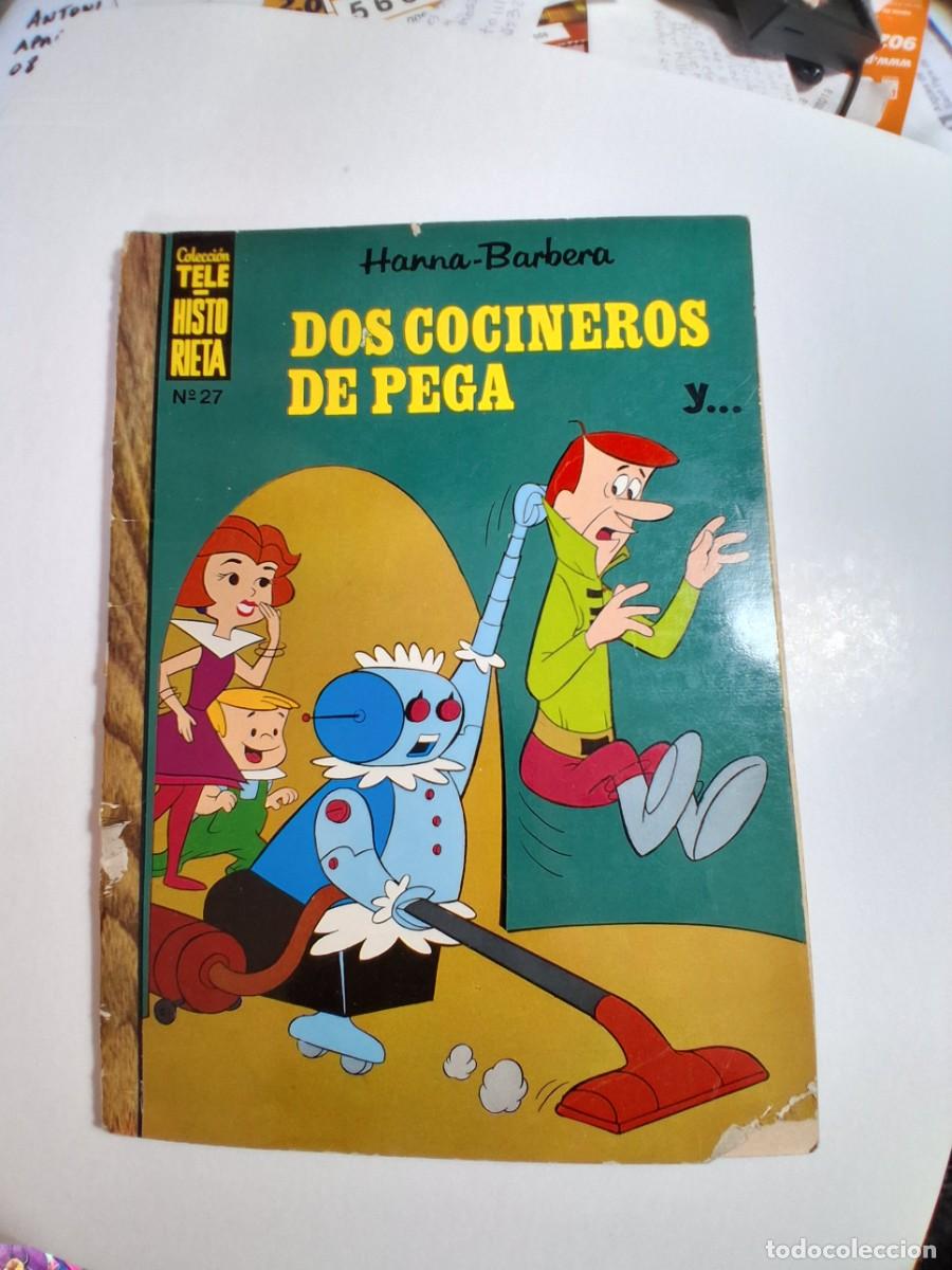 Tebeos: tele-historieta n&ordm; 27 dos cocineros de pega. eder 1971 hanna-barbera (buen estado, leer)