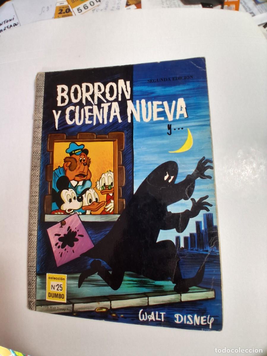 Tebeos: colecci&oacute;n dumbo n&ordm; 25. borr&oacute;n y cuenta nueva. eder 1970 walt disney (buen estado, leer)