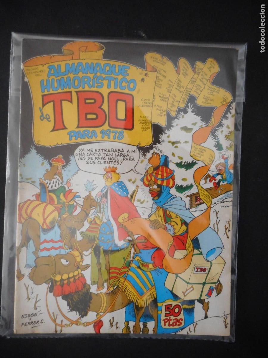 Tebeos: ALMANAQUE TBO PARA 1978 / C-3