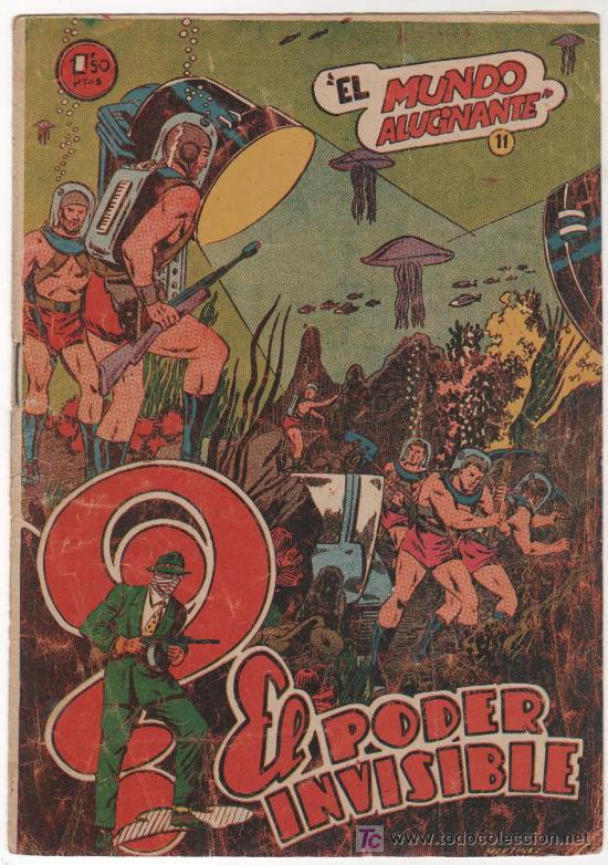 Tebeos: EL PODER INVISIBLE N&ordm; 11 EDI. FERMA 1957 por MARTINEZ - Foto 1