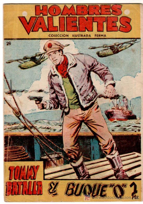 Tebeos: TOMMY BATALLA, HOMBRES VALIENTES FERMA , 7 EJEMPLARES, - Foto 1