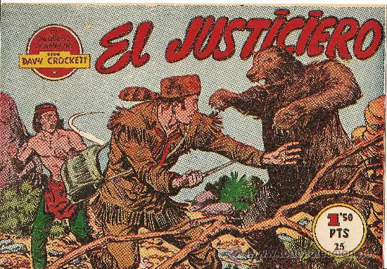 Tebeos: DAVY CROCKETT N&ordm; 25 EDITORIAL FERMA 1959 - Foto 1