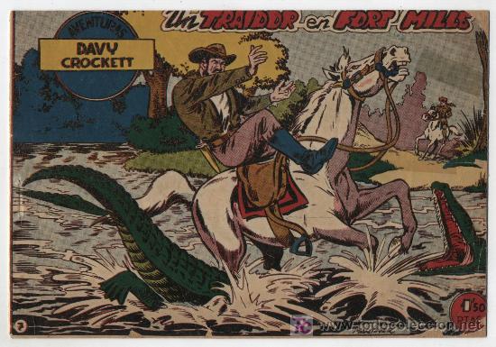 Tebeos: Davy Crockett n&ordm; 7. Ferma 1959 - Foto 1