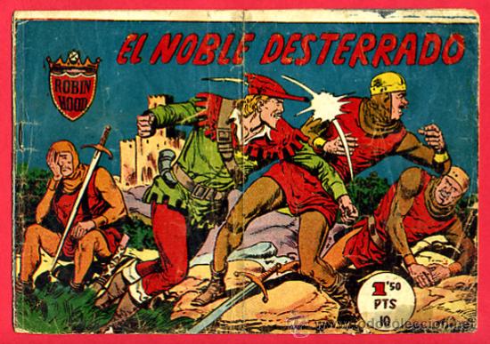 Tebeos: ROBIN HOOD , EL NOBLE DESTERRADO , EDITORIAL FERMA , ORIGINAL  , B - Foto 1