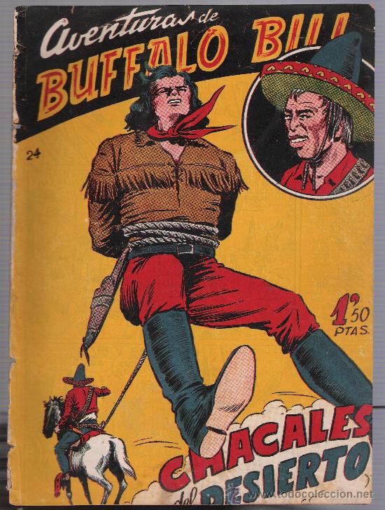 Tebeos: Buffalo Bill n&ordm; 24. Editorial Ferma 1955. - Foto 1