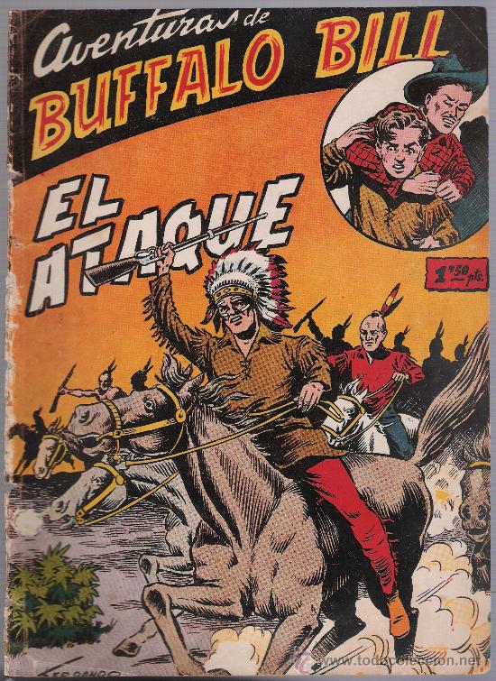 Tebeos: Buffalo Bill n&ordm; 6. Editorial Ferma 1956. - Foto 1