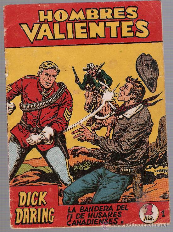 Tebeos: Hombres Valientes Dick Daring  n&ordm;  1. Ferma 1958. - Foto 1