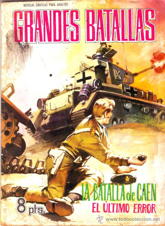 Tebeos: GRANDES BATALLAS. LA BATALLA DE CAEN. EL &Uacute;LTIMO ERROR (eRIC) - Foto 1