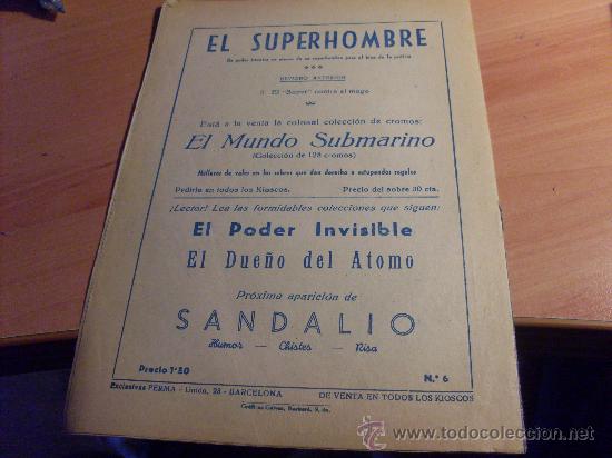 Tebeos: EL SUPERHOMBRE N&ordm; 6 ( ORIGINAL ED. FERMA ) (COM15) - Foto 2