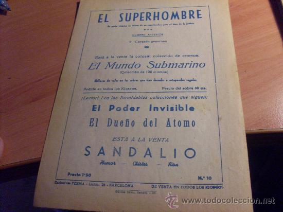 Tebeos: EL SUPERHOMBRE N&ordm; 10 ( ORIGINAL ED. FERMA ) (COM15) - Foto 2