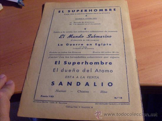 Tebeos: EL SUPERHOMBRE N&ordm; 18 ( ORIGINAL ED. FERMA ) (COM15) - Foto 2