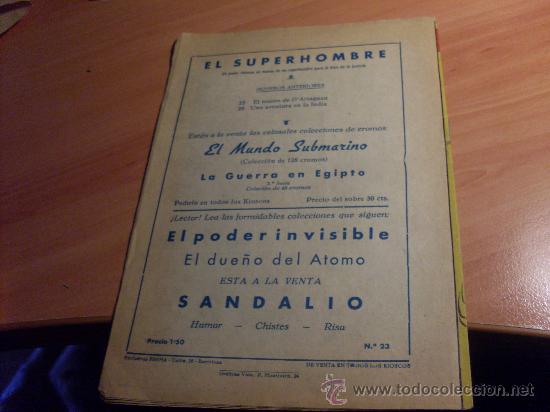 Tebeos: EL SUPERHOMBRE N&ordm; 23 ( ORIGINAL ED. FERMA ) (COM15) - Foto 2