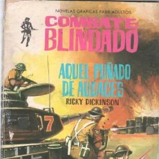 Tebeos: COMBATE BLINDADO Nº 137 FERMA 1962 - 64 PGS.16,5 X 11,7 CMS -AQUEL PUÑADO DE AUDACES - EDMUND PURDOM