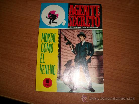 Tebeos: AGENTE SECRETO N&ordm; 36 EDITORIAL FERMA 1966 - Foto 1