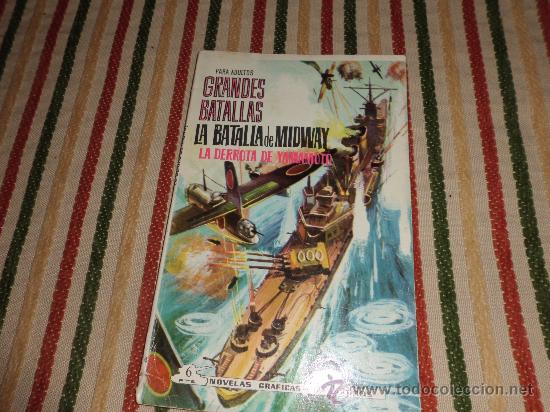 Tebeos: GRANDES BATALLAS N&ordm;  LA BATALLA DE MIDWAY - Foto 1