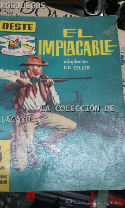 Tebeos: OESTE SENDAS SALVAJES EL IMPLACABLE N&ordm; 34 - Foto 1