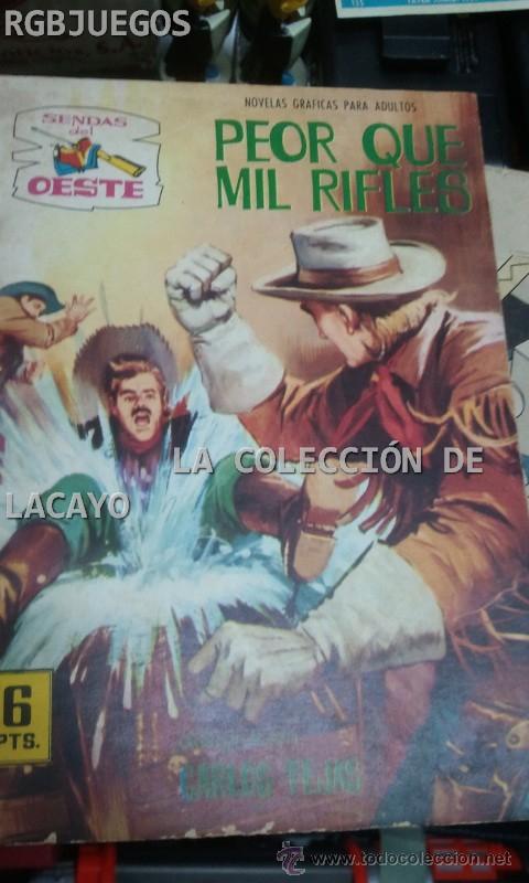 Tebeos: SENDAS DEL OESTE PEOR QUE MIL RIFLES N&ordm; 177 - Foto 1