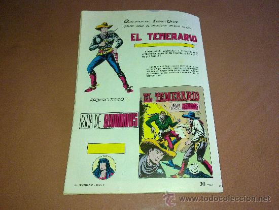 Tebeos: EL TEMERARIO LA CABA&Ntilde;A N&ordm; 3 1979 - Foto 4