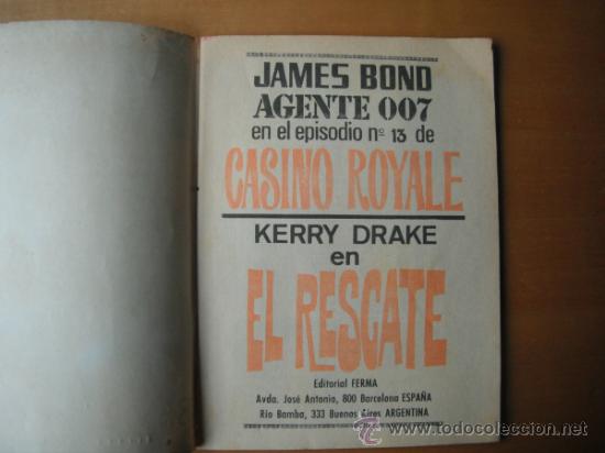 Tebeos: COMIC DE JAMES BOND. AGENTE 007. Y KERRY DRAKE - Foto 2