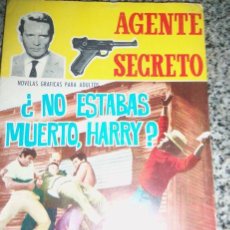 Tebeos: NO ESTABAS MUERTO, HARRY? - SERIE AGENTE SECRETO Nº 20 - FERMA - ESPAÑA - 1966