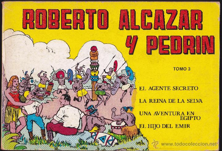 Tebeos: TOMO DE ROBERTO ALCAZAR Y PEDRIN N&ordm; 3 - Foto 1