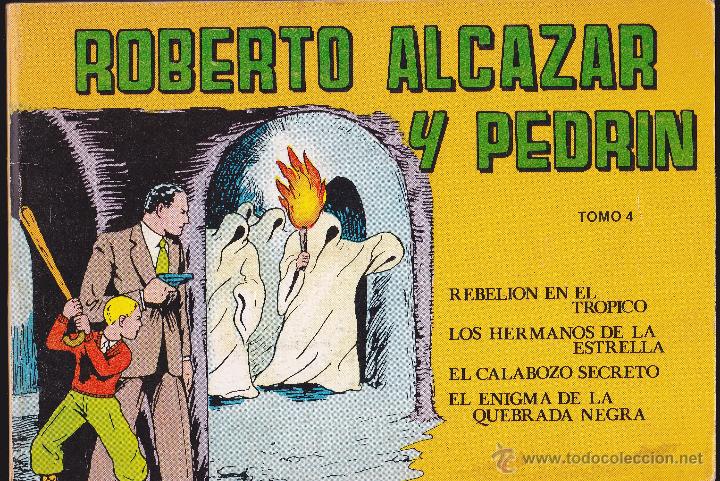 Tebeos: TOMO DE ROBERTO ALCAZAR Y PEDRIN N&ordm; 4 - Foto 1