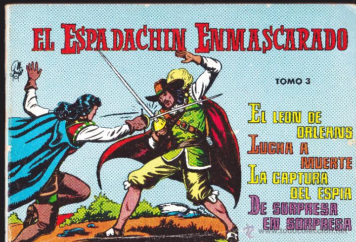 Tebeos: TOMO DE EL ESPADACHIN ENMASCARADO N&ordm; 3 - Foto 1