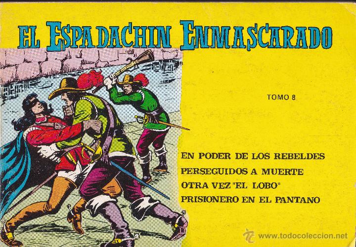 Tebeos: TOMO DE EL ESPADACHIN ENMASCARADO N&ordm; 8 - Foto 1