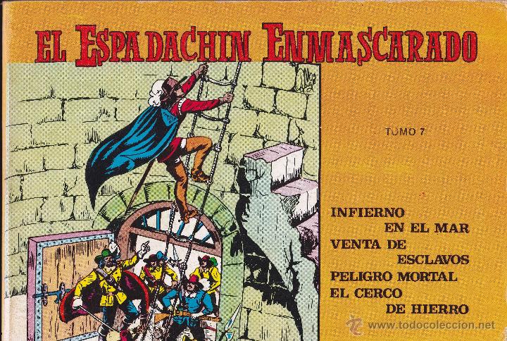Tebeos: TOMO DE EL ESPADACHIN ENMASCARADO N&ordm; 7 - Foto 1