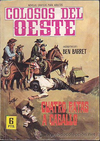 Tebeos: COMIC COLECCION COLOSOS DEL OESTE N&ordm; 91 - Foto 1