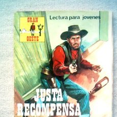 Tebeos: GRAN OESTE Nº 351 JUSTA RECOMPENSA / PRODUCCIONES EDITORIALES 1974. Lote 46508287