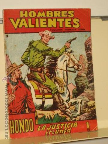 Tebeos: HOMBRES VALIENTES HONDO N&ordm; 12 FERMA - Foto 1