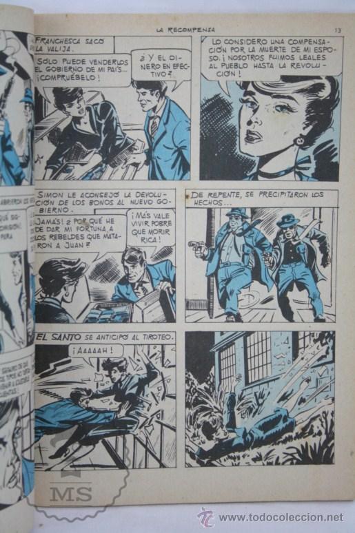 Tebeos: C&oacute;mic El Santo - N&ordm; 7. La Recompensa - Ed. Ferma, A&ntilde;o 1965 - Foto 3