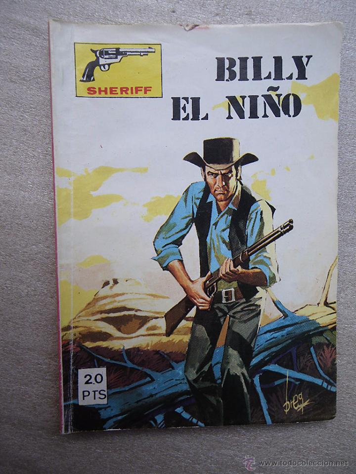 Tebeos: SHERIFF/ BILLY EL NI&Ntilde;O / VILMAR 1979 - Foto 1