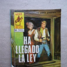 Tebeos: GRAN OESTE Nº 387 HA LLEGADO LA LEY / PRODUCCIONES EDITORIALES 1979
