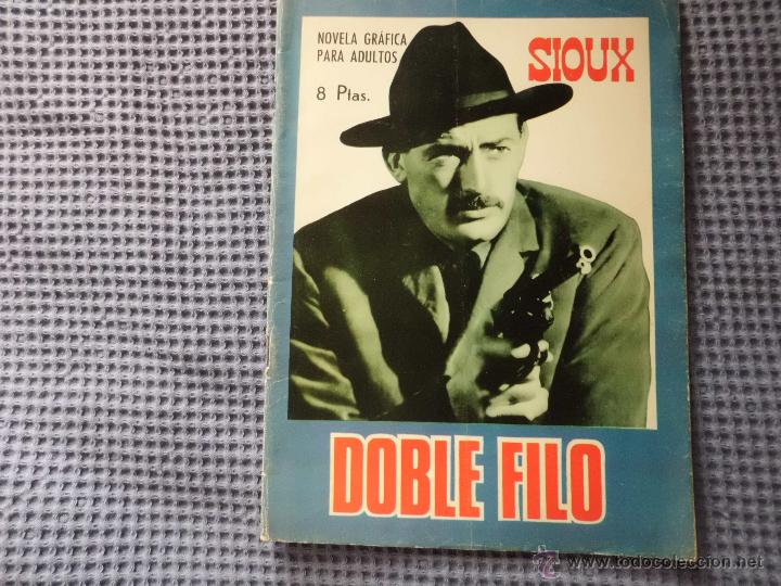 Tebeos: SIOUX DOBLE FILO DIBUJOS LOPEZ ESPI FERMA - Foto 1