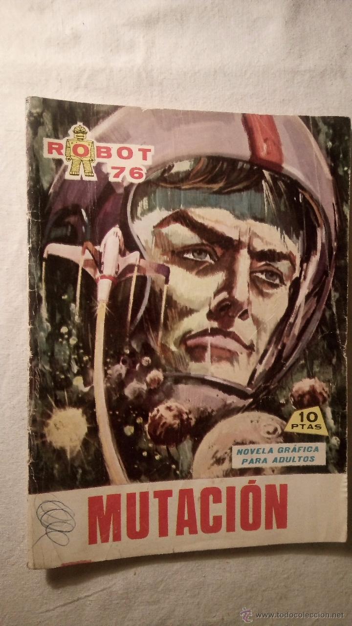 Tebeos: COMIC TEBEO RT150 ROBOT 76 - MUTACION NUM 14 EDI FERMA 1967 - Foto 1