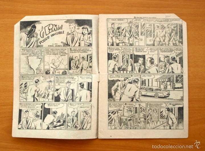 Tebeos: El poder invisible, n&ordm; 37 - Editorial Ferma 1957 - Ultimo de la colecci&oacute;n - Foto 2
