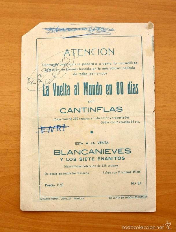 Tebeos: El poder invisible, n&ordm; 37 - Editorial Ferma 1957 - Ultimo de la colecci&oacute;n - Foto 4