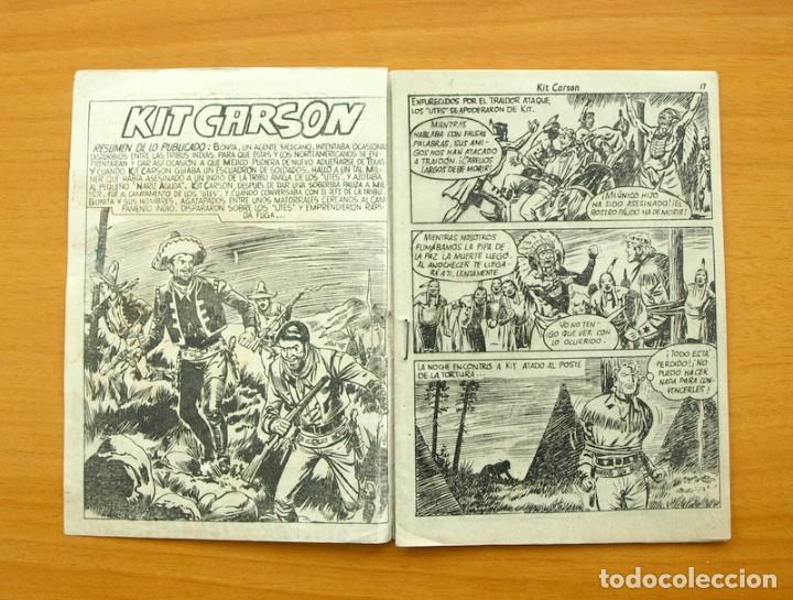 Tebeos: Hombres valientes - Kit Carson n&ordm; 18 - Editorial Ferma 1958 - Foto 2