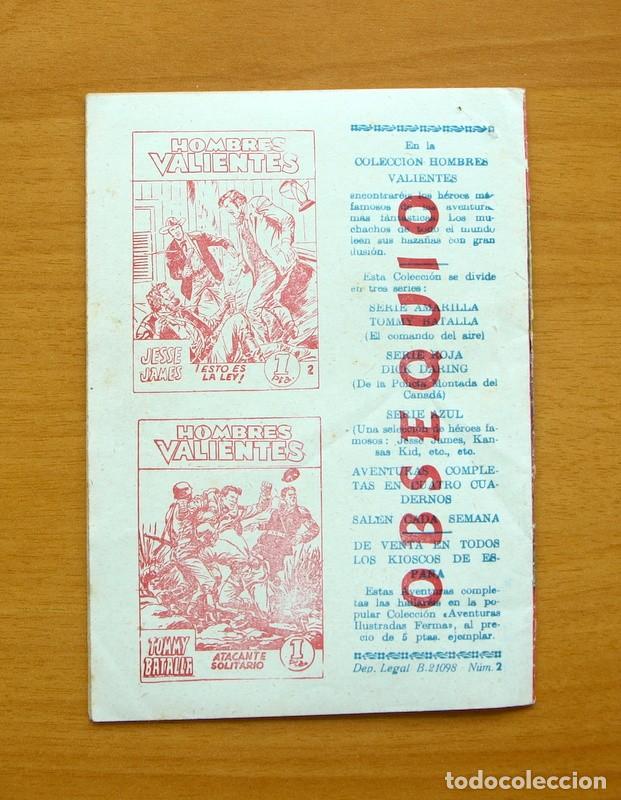Tebeos: Hombres valientes - Dick Daring n&ordm; 2 - Editorial Ferma 1958 - Foto 5