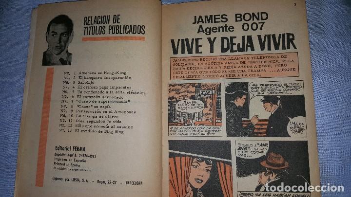 Tebeos: AGENTE 007 JAMES BOND - N&ordm; 14  (1965) - Foto 2