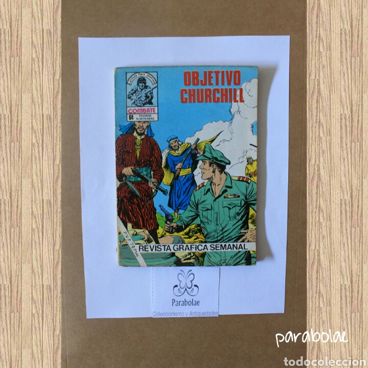 Tebeos: ~ LIBRO OBJETIVO CHURCHILL, 1981 ~ - Foto 1
