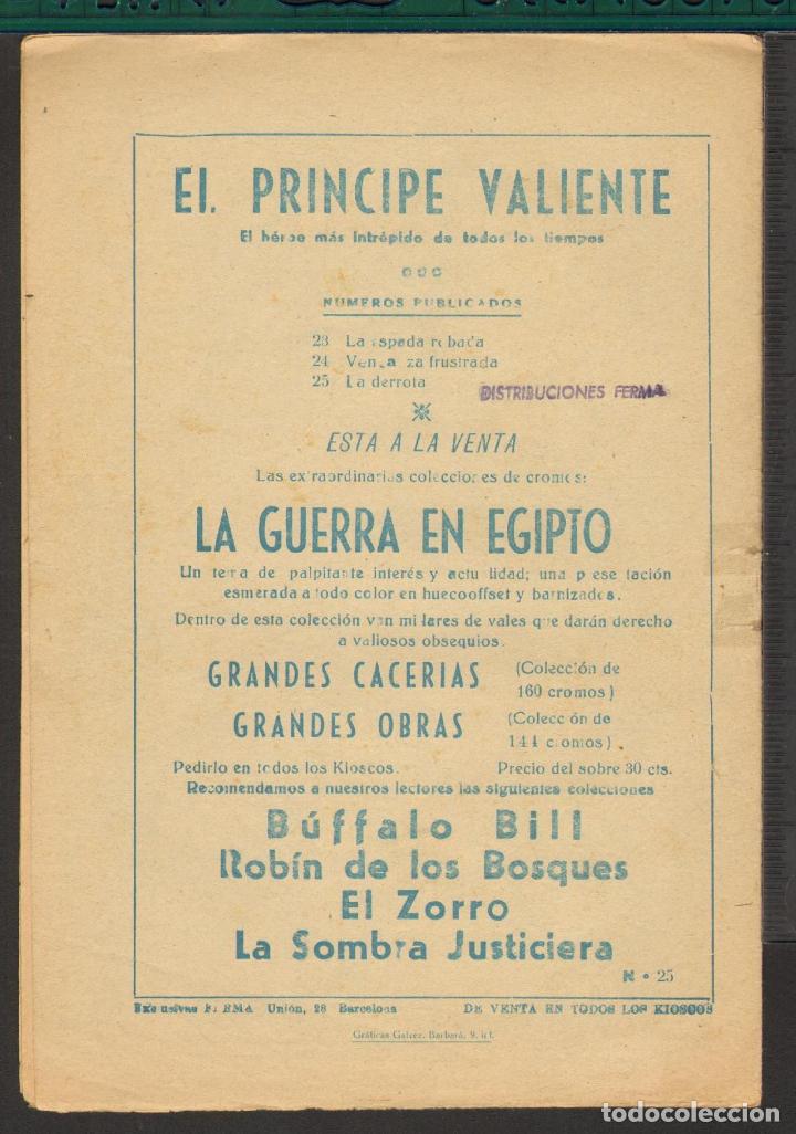 Tebeos: TEBEOS-COMICS CANDY ● EL PRINCIPE VALIENTE 25 ● FERMA ● ORIGINAL ● UU99 X0922 ● - Foto 4